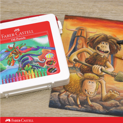 

best -Faber-Castell Hexagonal Oil Pastel 48