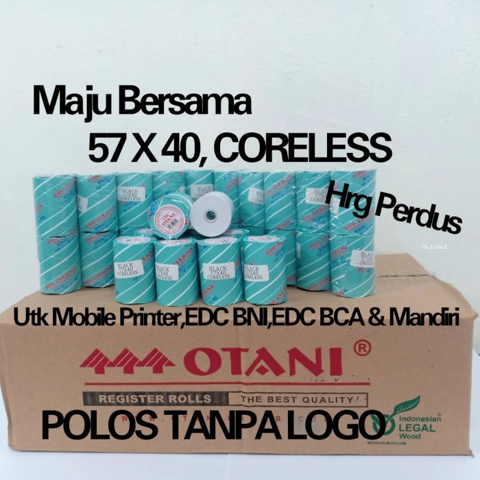 

best -Kertas Thermal 57x40 Harga Perdus Otani