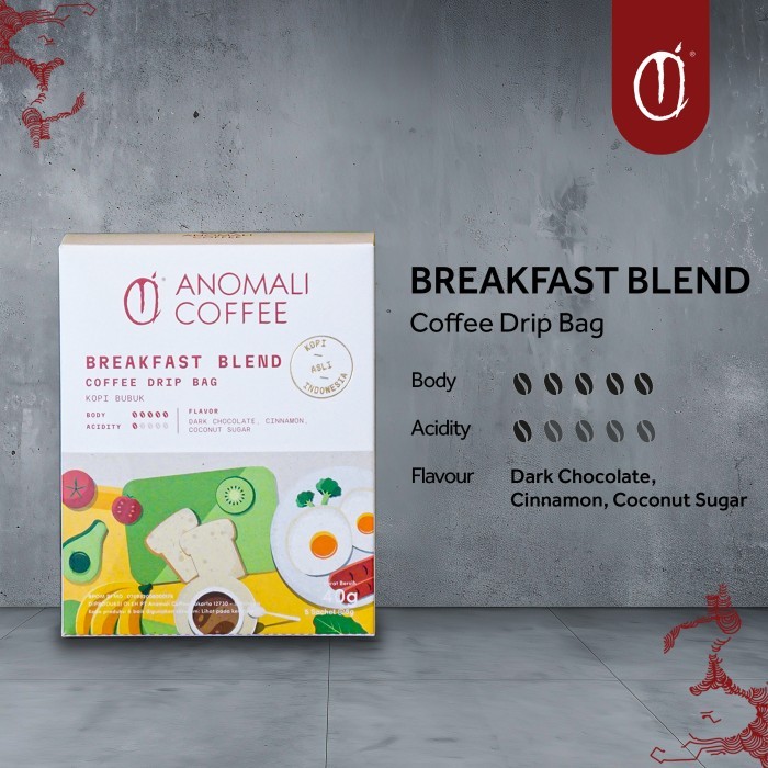 

PROMO TERBAIK!!!! Anomali Coffee Drip Kopi Breakfast Blend
