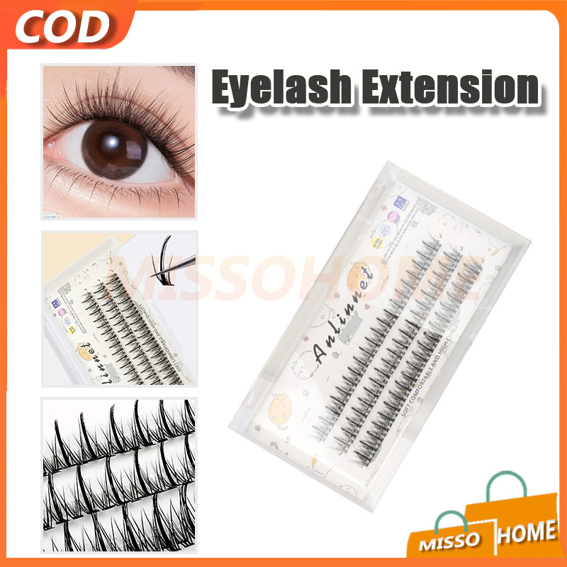 Eyelash Extension/Look Bulu Mata Palsu/Bulu Mata Palsu Tanam Natural Eyelash Extension Mix