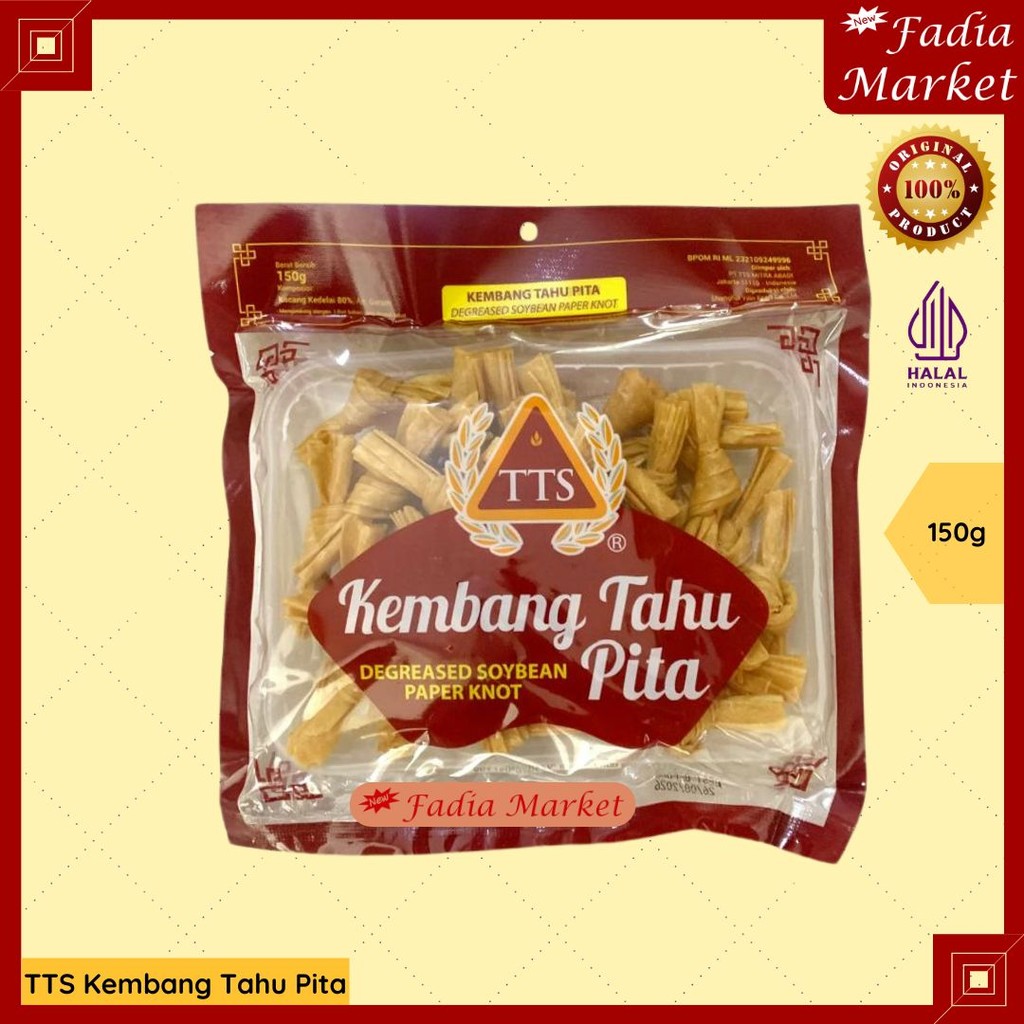 

TTS Kembang Tahu Dried Soya Beancurd Pita 150g