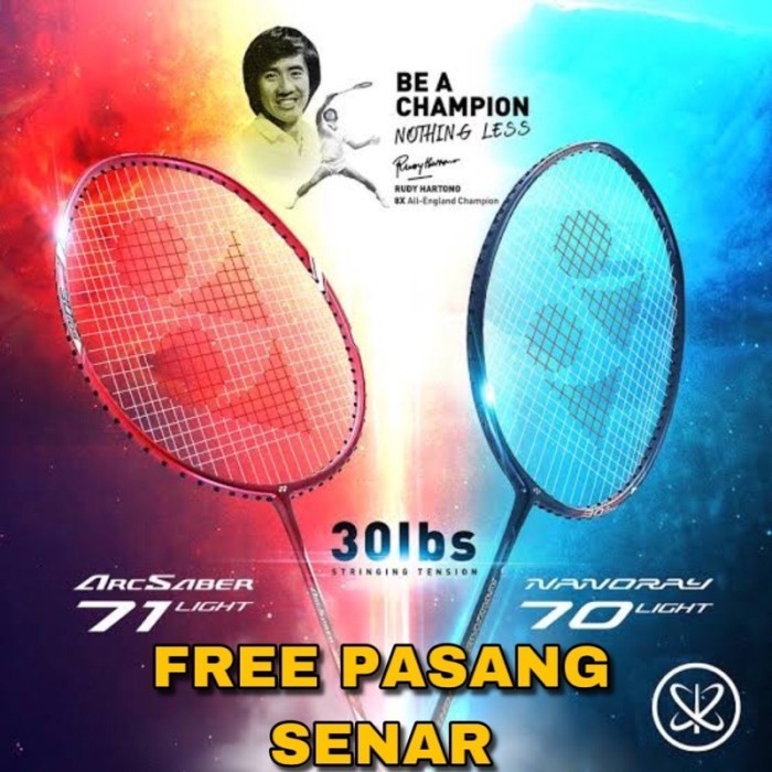 Raket Badminton Yonex Nanoray 70 Light (5U G5) Original