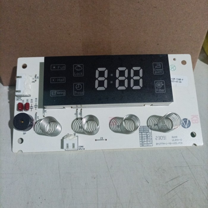 Modul Dryer super speed asiatec Foggia Gaston - pengaturan