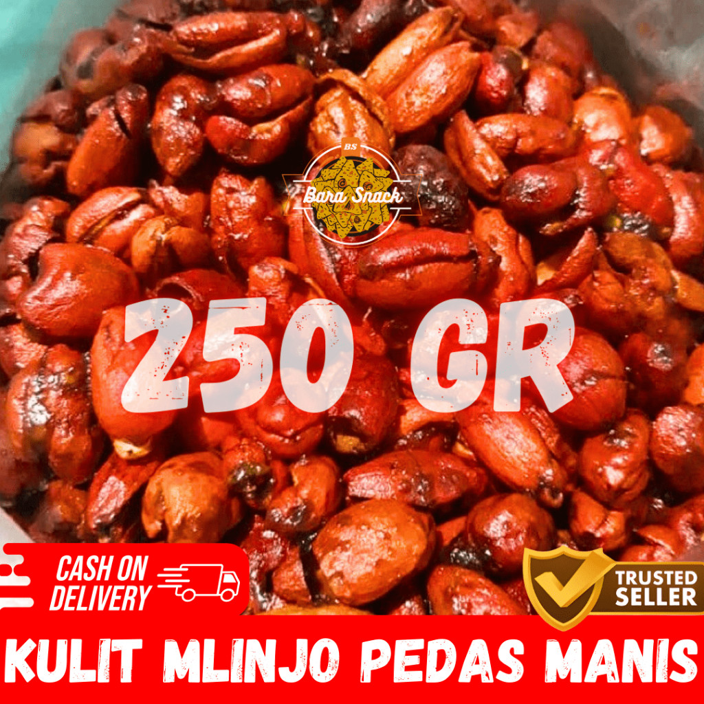 

[ 250gr ] Keripik Kulit Mlinjo Pedas Manis Super / Camilan Snack Kiloan Murah
