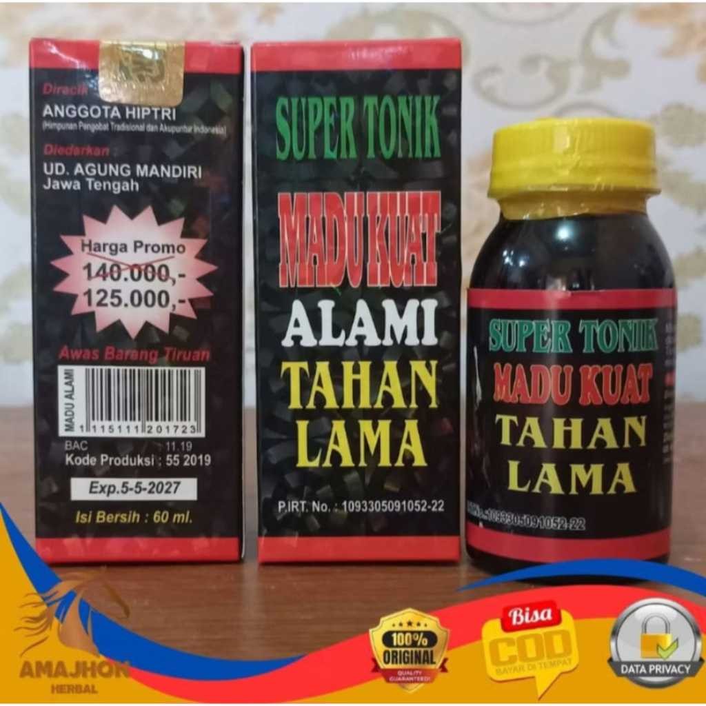New Promo Murah Bestseller Madu Kuat Tahan Lama Pria Original Alami Madu Super Tonik 6X Lama