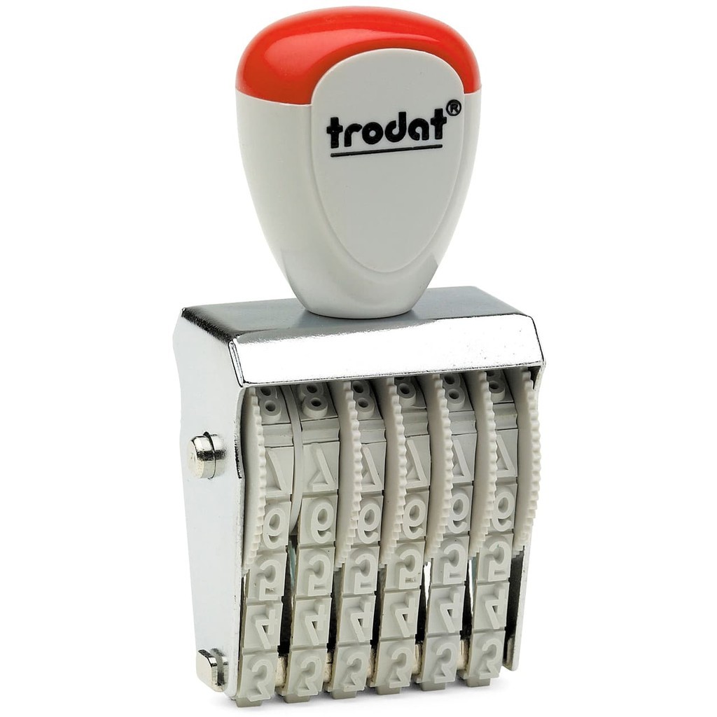 

STAMPEL ANGKA 6 DIGIT TRODAT 1596 - 9 MM