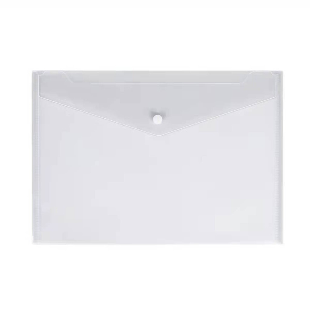 

10PCS Kantong Berkas A4 Transparan / Tas Berkas Plastik / Tas Dokumen Transparan / Perlengkapan Sekolah dan Kantor