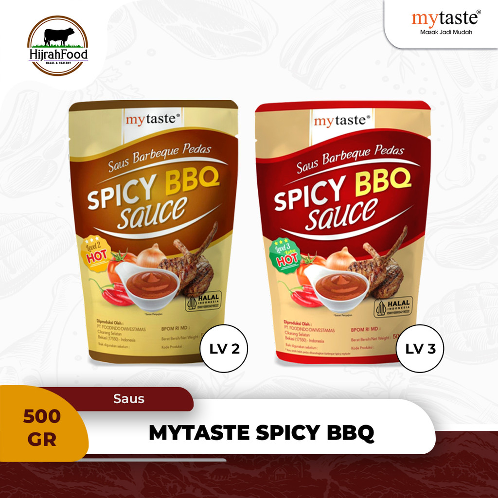 

MyTaste Spicy Barbeque / BBQ Sauce - Hot 500 gram