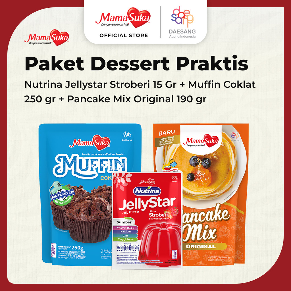 

MamaSuka - Paket Dessert Praktis