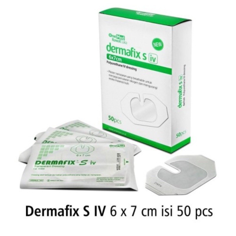 DERMAFIX S IV PERBOX ISI 50 PCS*