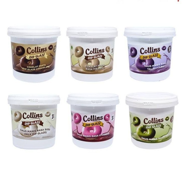 

Collins Dip Glaze 1kg Semua Rasa