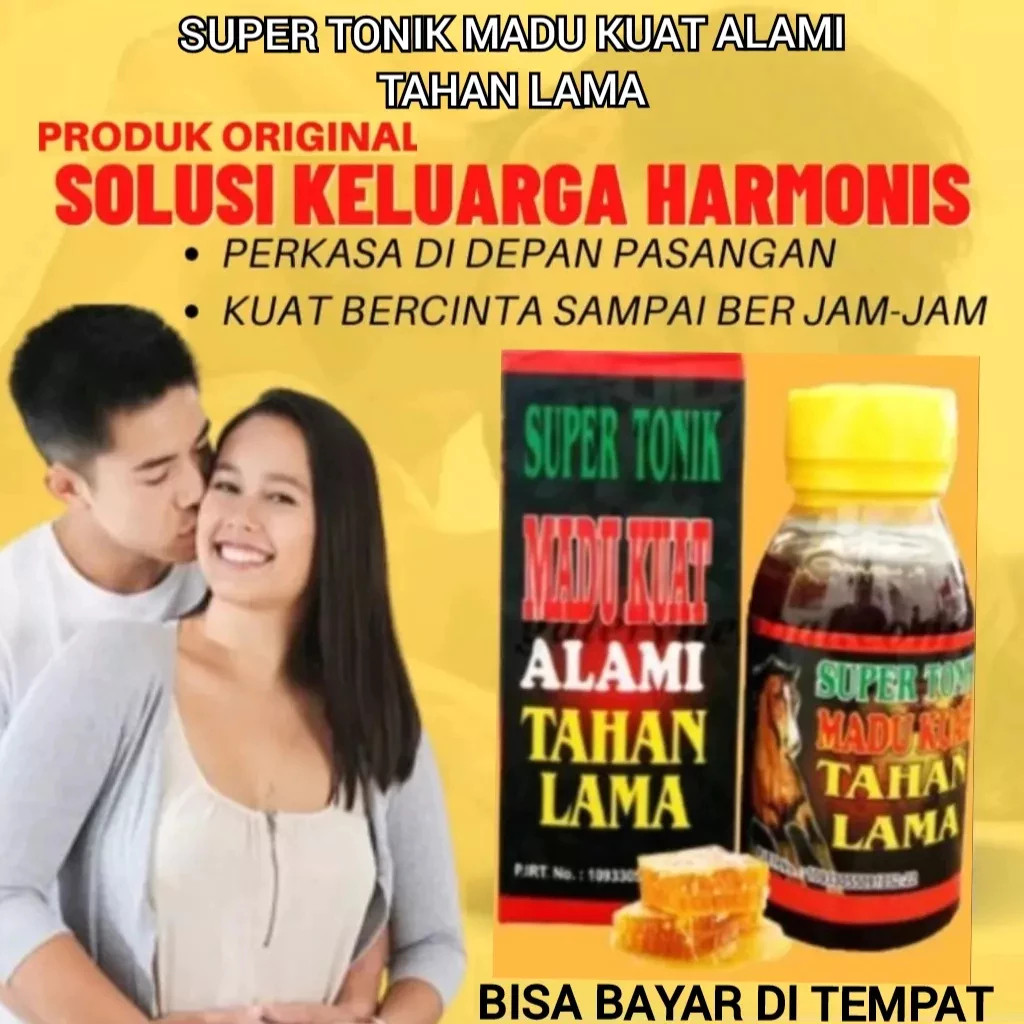 

privasiaman MADU KUAT TONIK SUPER PRIA DEWASA ORIGINAL 100% LEBIH DAHSYAT