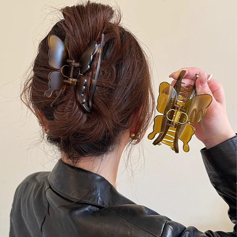 

Pitaku&Co. Jedai korea Premium kupu-kupu 11cm Cantik Manis Jepitan Rambut AD06