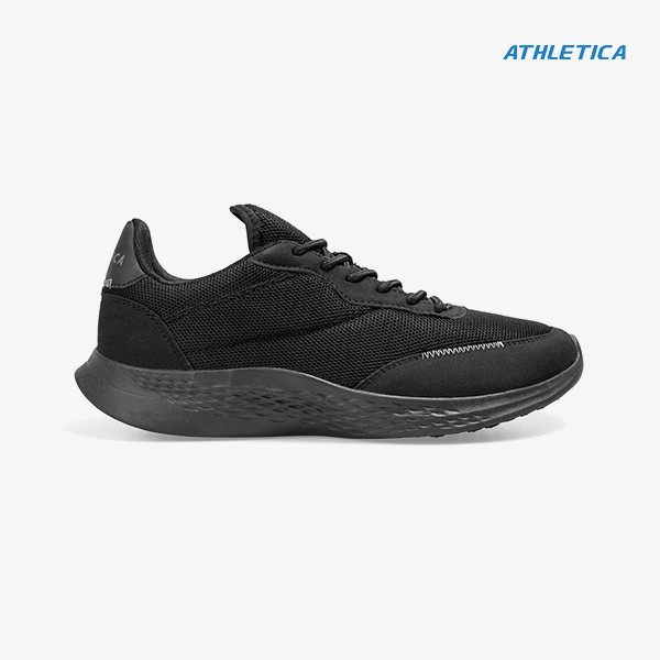"SKY.LD" -  DISKON Athletica Official Shop - Fox All Black | Sepatu Running | - 42