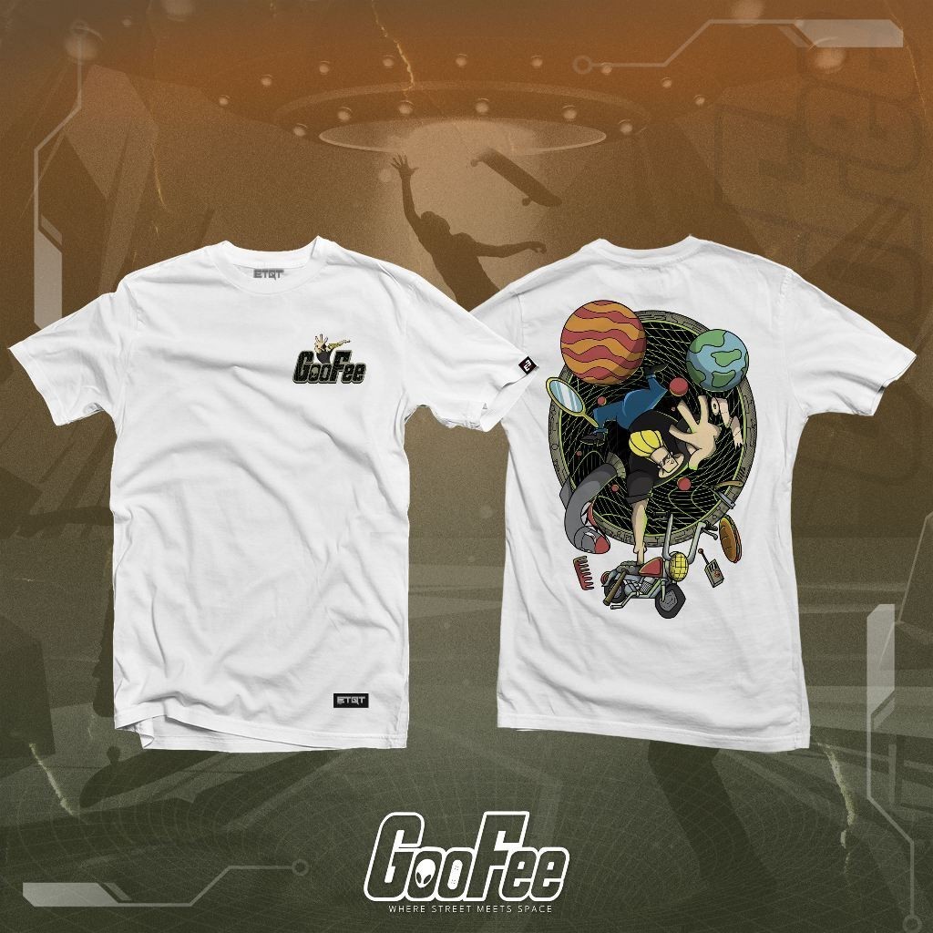 ETQT Anime Oversized Shirt - Unisex - ETQT Brand Shirt - Weird Guy