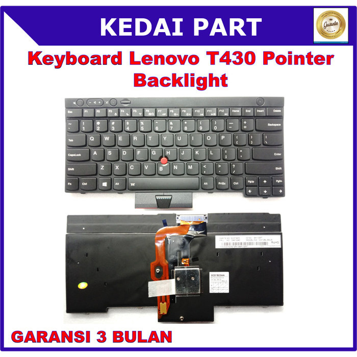 Keyboard Lenovo Thinkpad T430 T430i T430S T530 Pointer Backlight Backlite