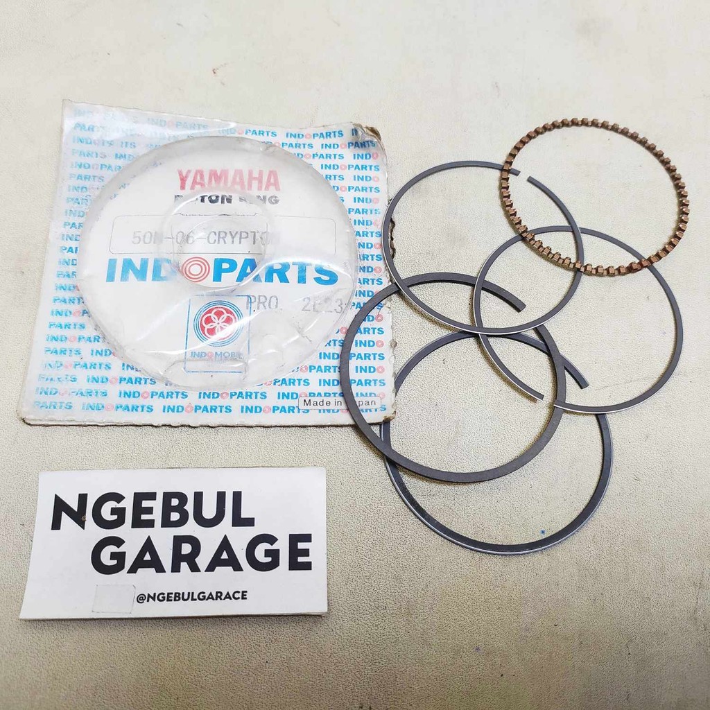 Ring Piston Crypton OS50 YAMAHA INDOPARTS PUTIH 50M 06