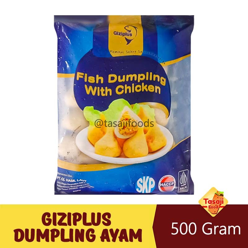 

GiziPlus Dumpling Ayam 500 Gram Olahan Ikan
