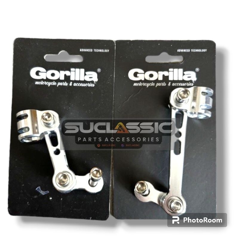 Klem kabel rem rr breket selang rem ninja rr universal dudukan selang rem depan cnc Gorilla