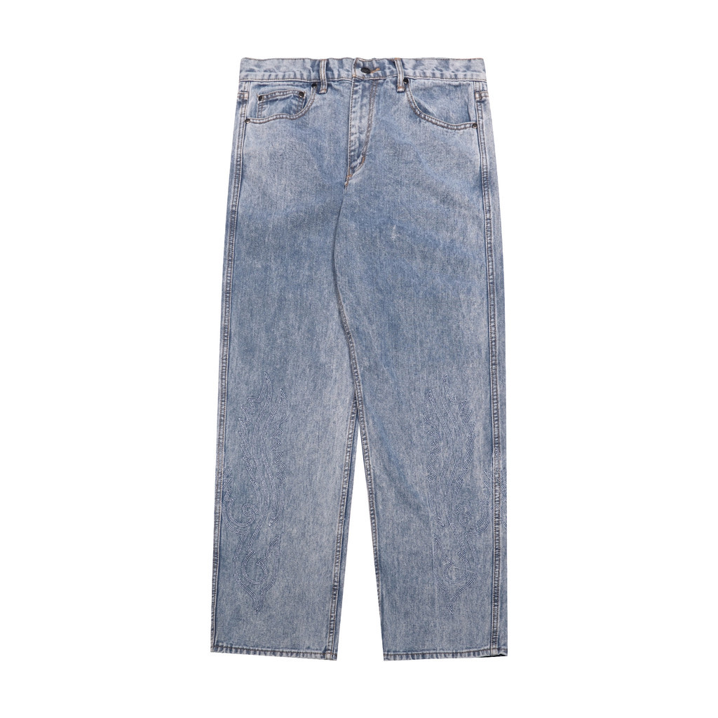 Denim Pants Delilla Western Blue Thanksinsomnia