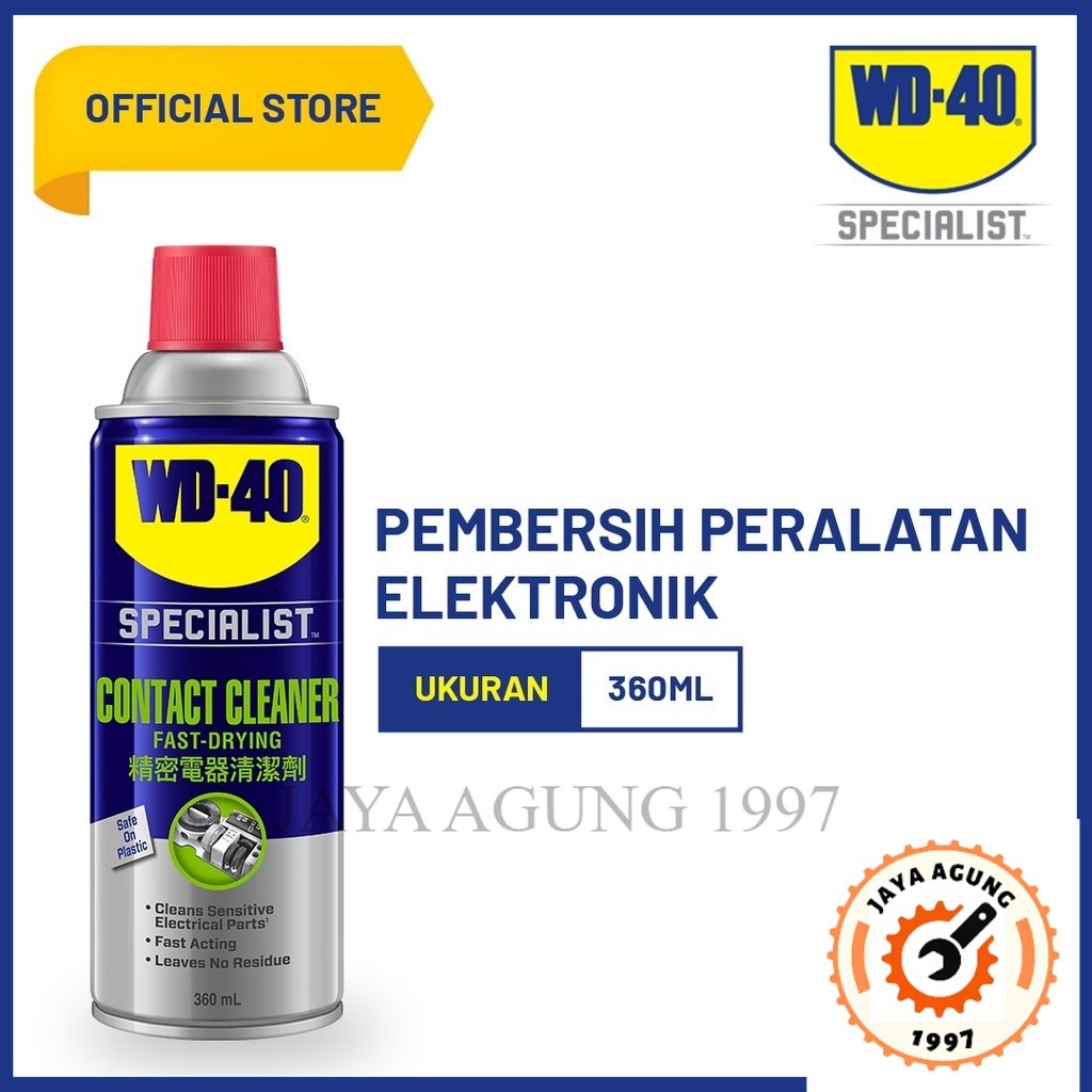 WD-40 Specialist®Contact Cleaner 360ml / Contact Cleaner Elektronik / PEMBERSIH PERALATAN ELEKTRONIK