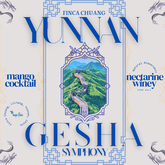 

Yunnan China Arabica Filter I Exotic Yunnan Coffee I KopiFebi - 75 gr