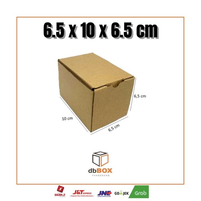 

Kardus 6.5x10x6.5 cm | Box Die Cut dan Easy Usage | Box Kue Tart | Kardus Murah