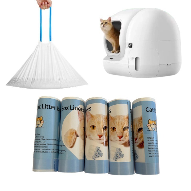 Use for Petkit Pure Max / X Self Cleaning Litter Box Thick Trash Bag Cat Litter Box Liners Arenero P