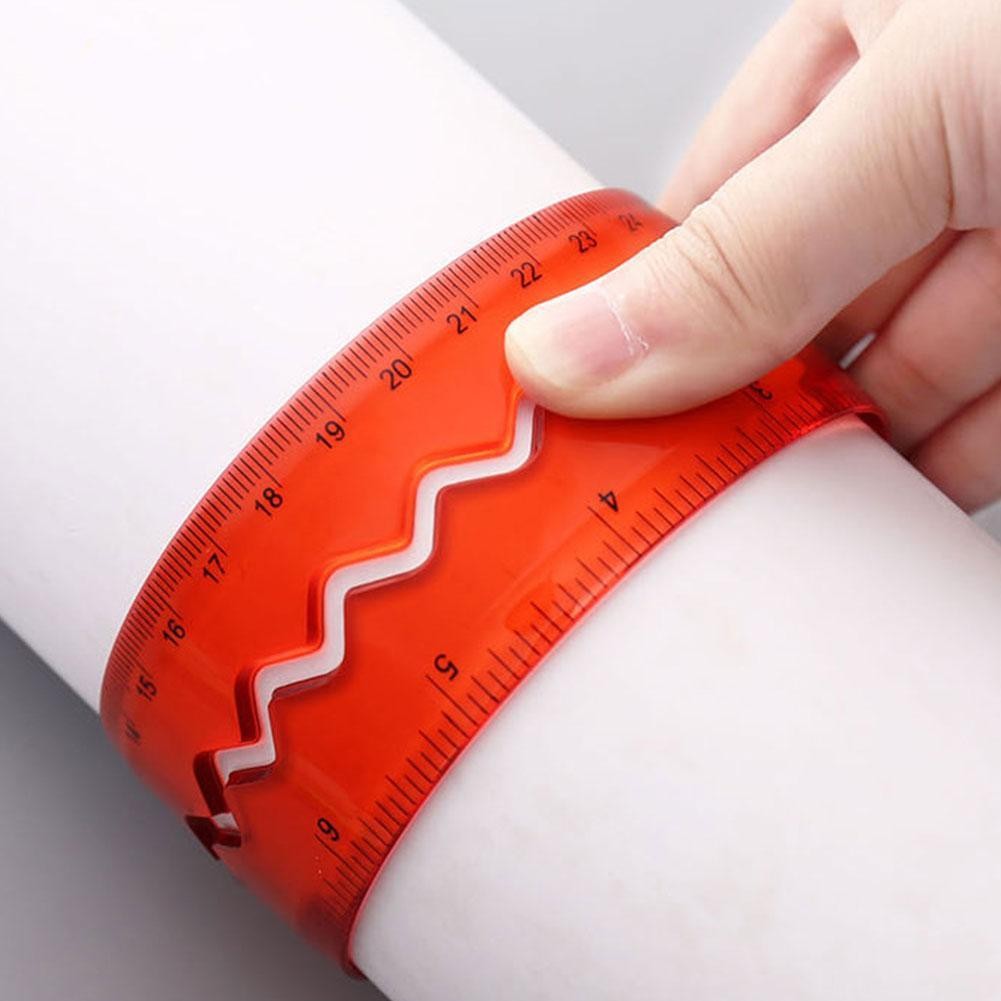 

2025NEW Flexible Ruler Rule School Supply Flexible Curve Ruler Drafting Drawing Tool Stationery Multi Color Creative Stationery