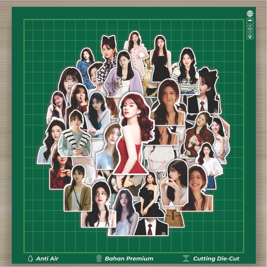 

HOT 50 PCS STIKER Stiker Zhao Lusi Stiker Fashion Cars Decal Dingin Kartu Album Custom Vinyl Anti Air- Sticker Aesthetic Buku Journal Koper Casing HP Tablet Laptop Helm Motor Botol Minum