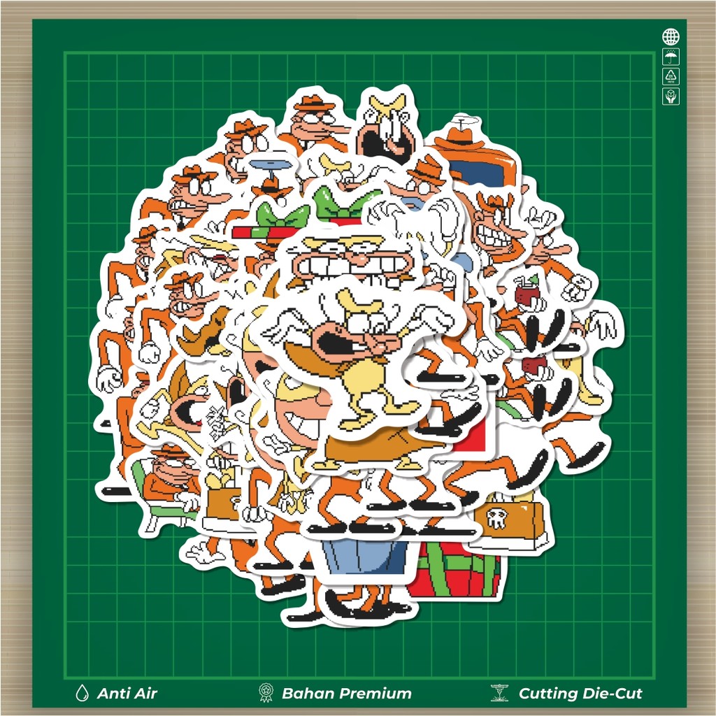 

HOT 50 PCS STIKER Stiker Pizza Tower V28 Stiker Fashion Cars Decal Dingin Kartu Album Custom Vinyl Anti Air- Sticker Aesthetic Buku Journal Koper Casing HP Tablet Laptop Helm Motor Botol Minum