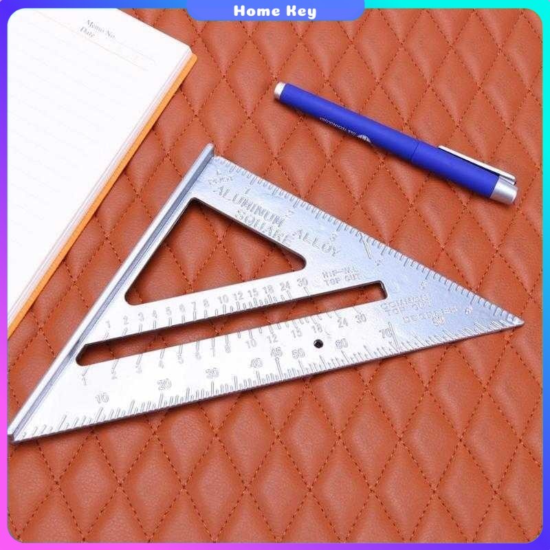 

Taffware Penggaris Siku Mistar Triangle Ruler Aluminium Alloy - VK18
