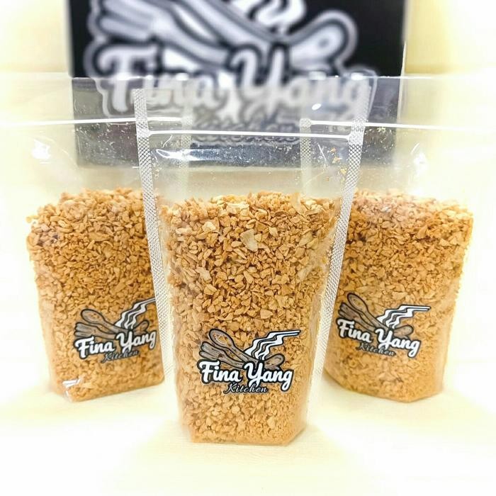 

BAWANG PUTIH GORENG KERING pouch - TOPLES 335gr
