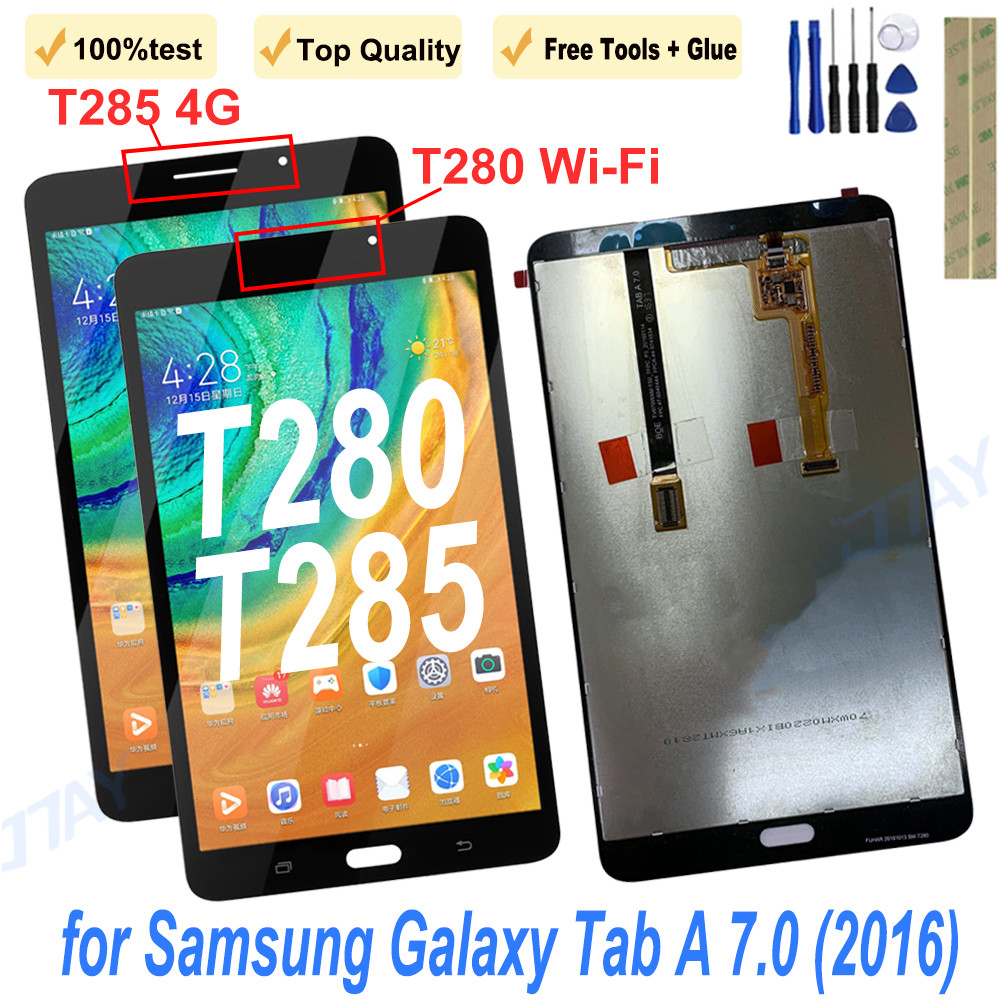 7" Original Tablet LCD Display Screen Digitizer Assembly Replacement Touch Panel for Samsung Galaxy 