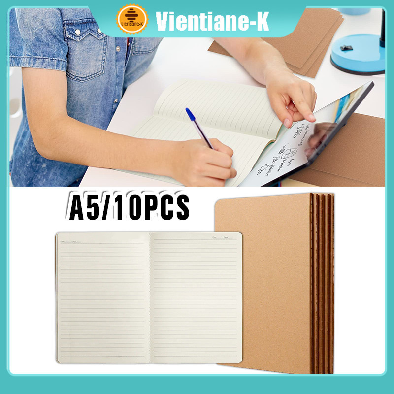 

10Pcs A5 Buku Catatan / Note Book / Diary Book / Buku Tulis