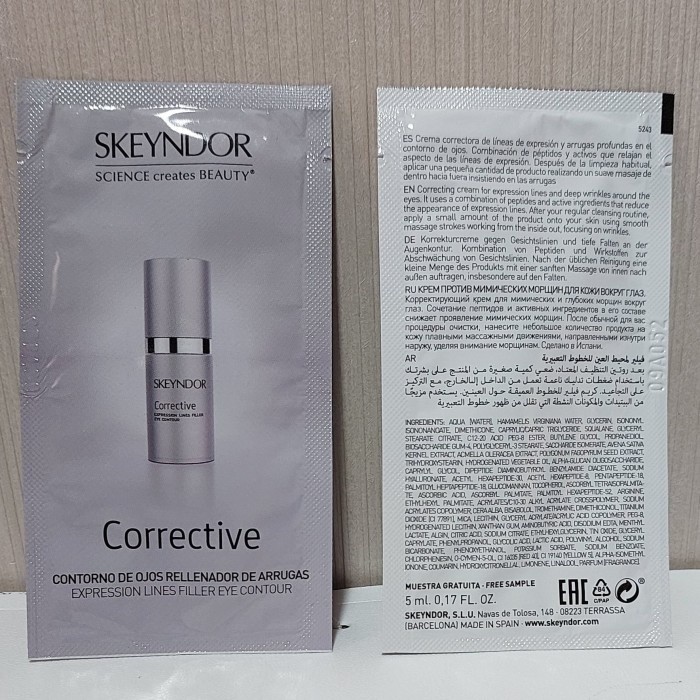 SKEYNDOR Expression Lines Filler Eye Contour 5ml/ Skeyndor Eye Serum