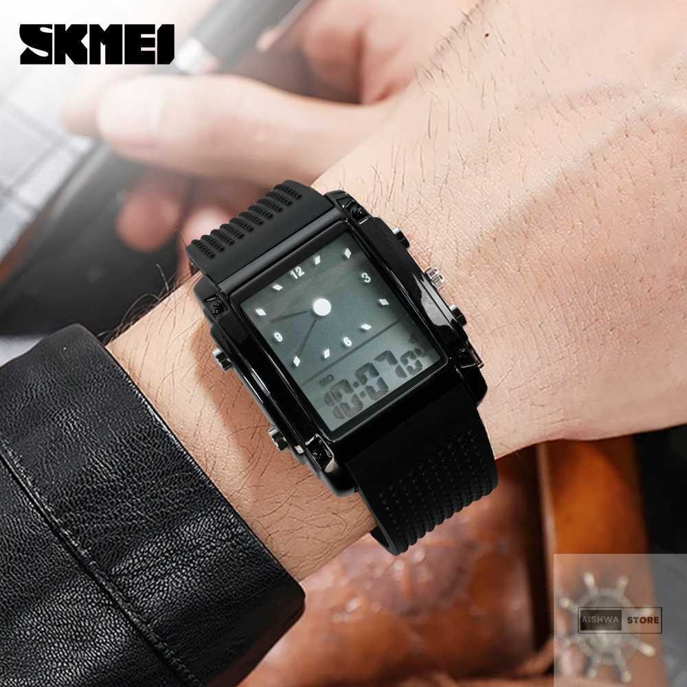 SKMEI Jam Tangan Trendy Digital Analog Pria - 0814G