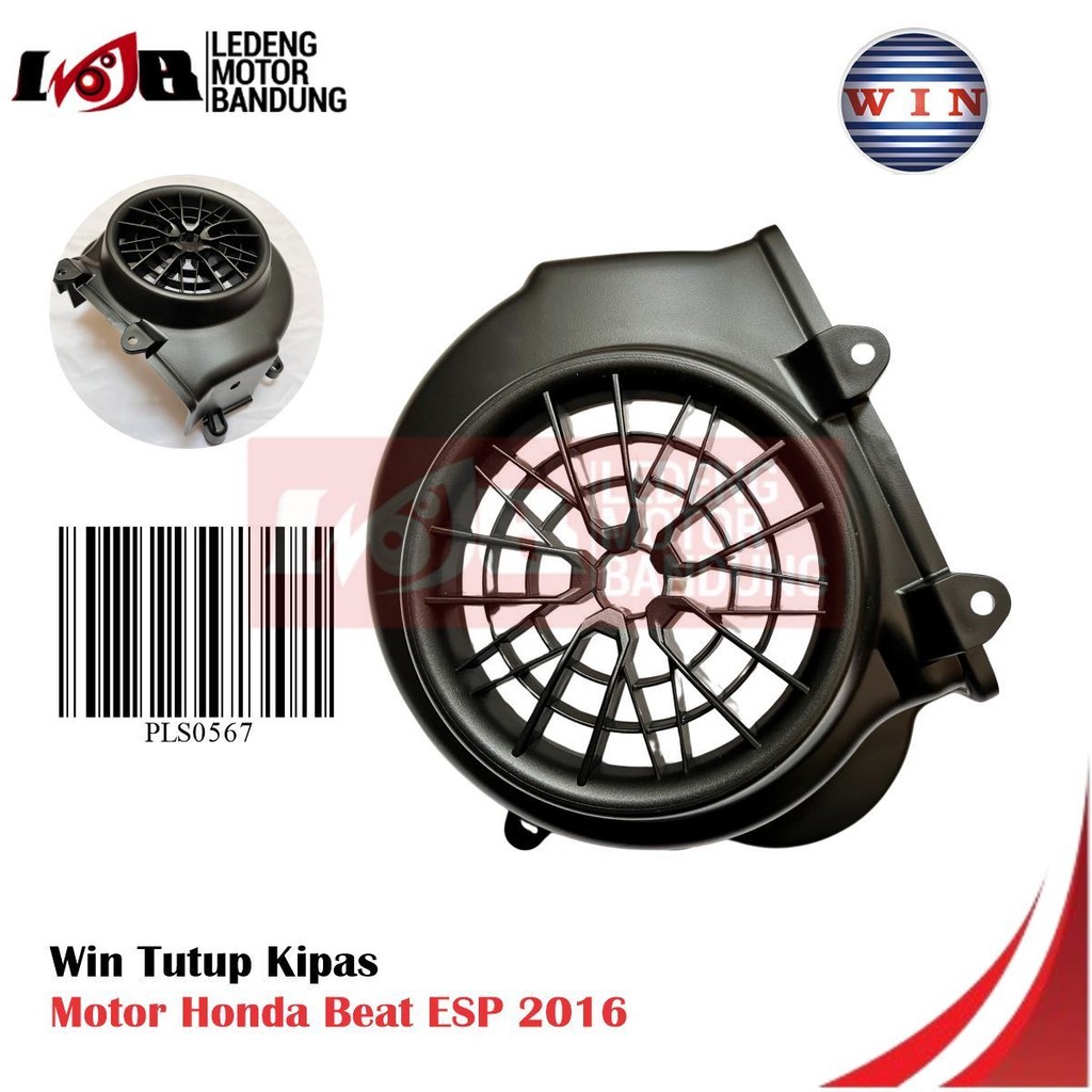 

Win Cover Kipas Blower Beat Esp 2016 Tutup Tameng Plastik Hitam Motor Honda