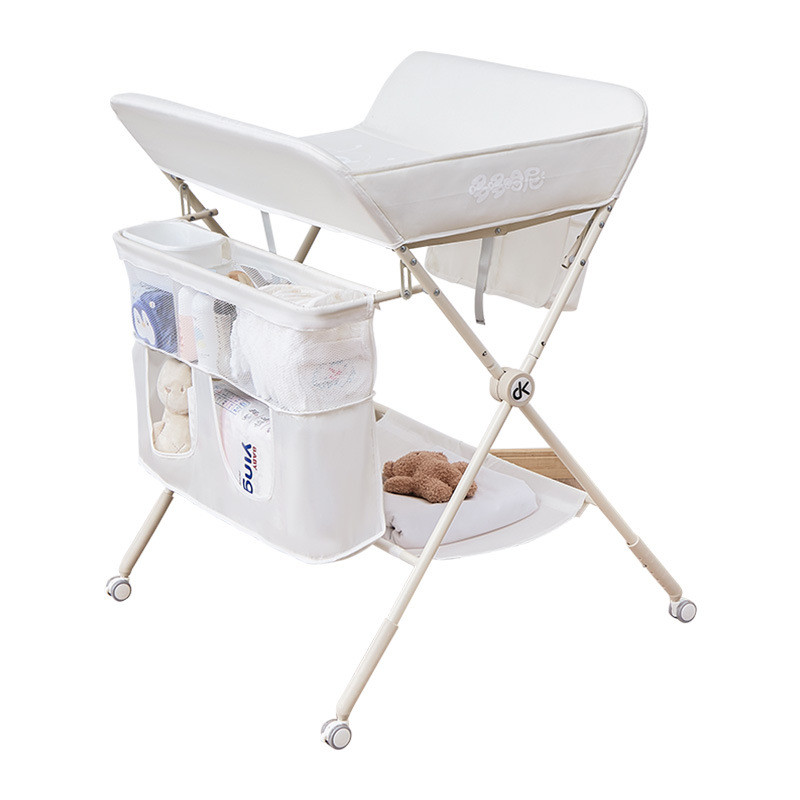 Portable Baby Nursing TableFoldable Changing Touch TableNewborn BabyMultifunctional Adjustable Heigh