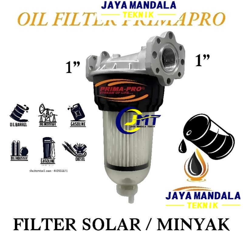 Water Separator Solar Filter solar 1 inch Filter Air Solar - Filter minyak 1 inch murah