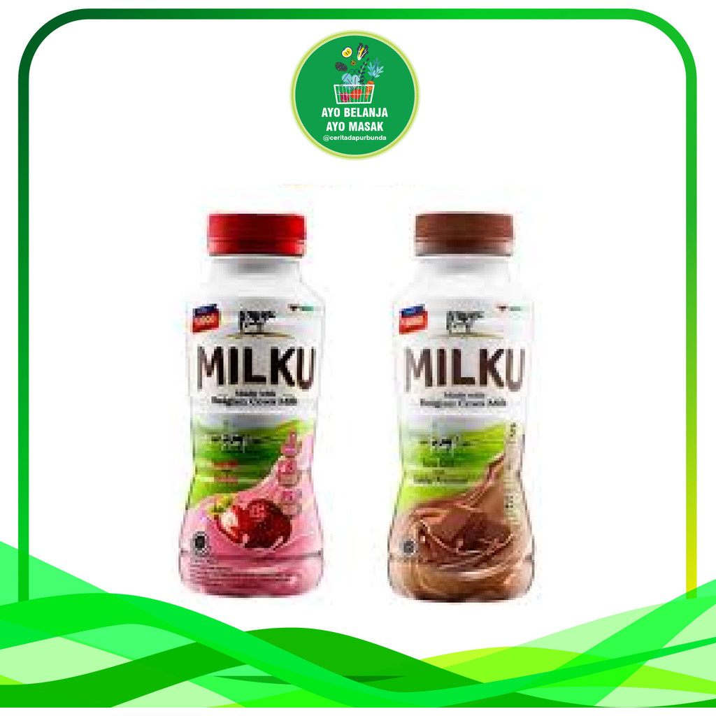 

Milku Susu UHT botol 200 ml