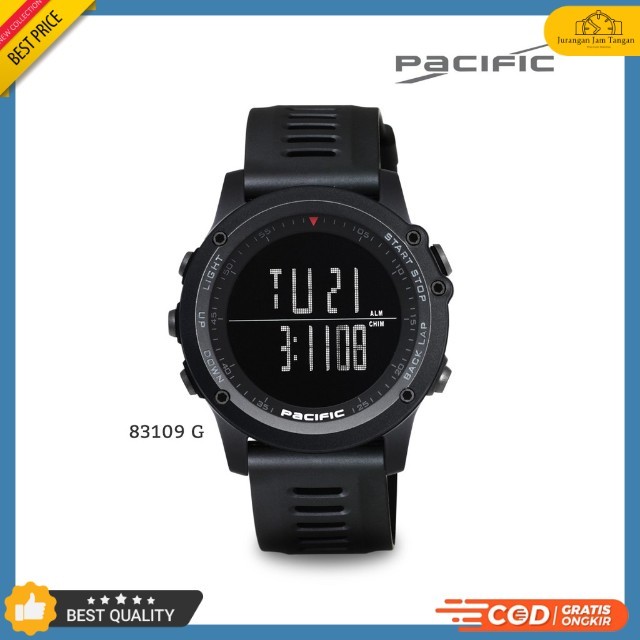 Jam Tangan Pria Fashion Pacific Original TW 8310 LED Touch Watch - Bisa Bayar Ditempat - COD -Grosir