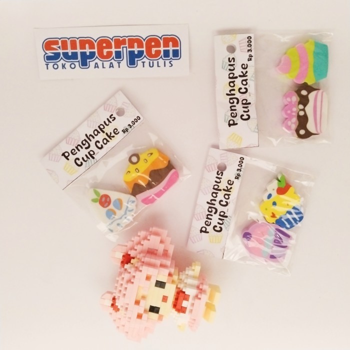 

Penghapus Pensil Cupcake Isi 2