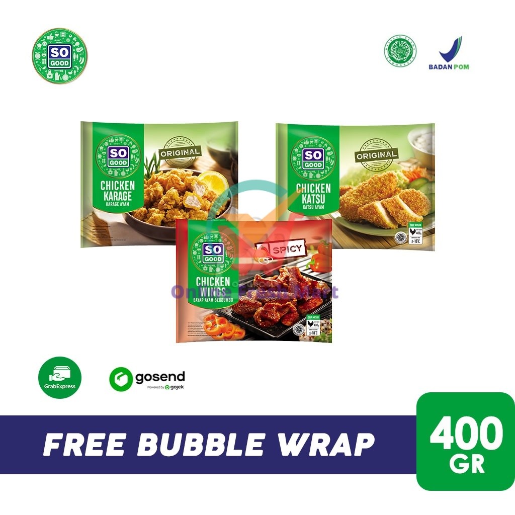 

So Good Chicken Frozen Food (400gr) KHUSUS INSTANT - Fasyanita Denpasar