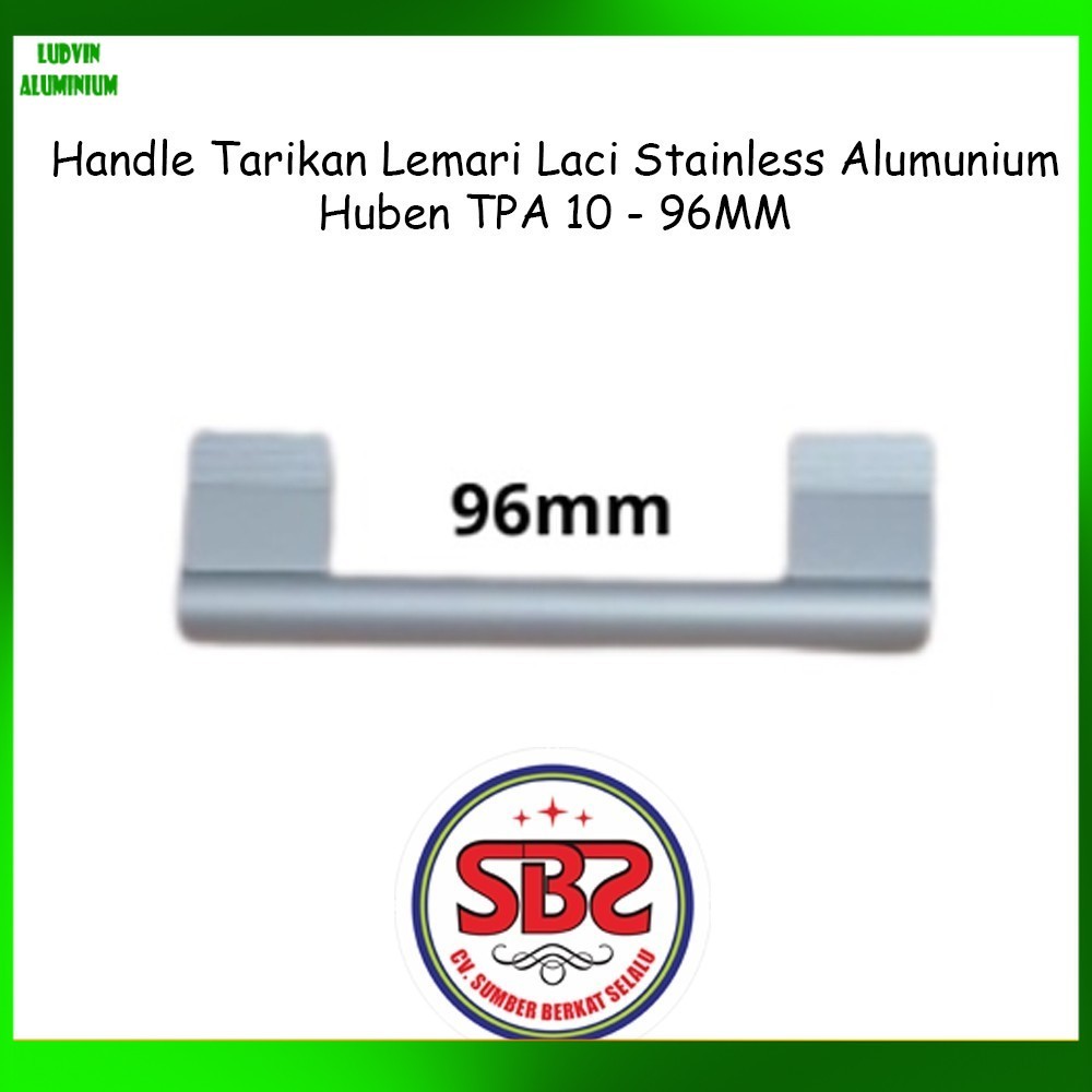 Handle Aluminium Pegangan Tarikan Laci Lemari Mebel Kitchen Set TPA 10 - Handle Tarikan Lemari Laci 