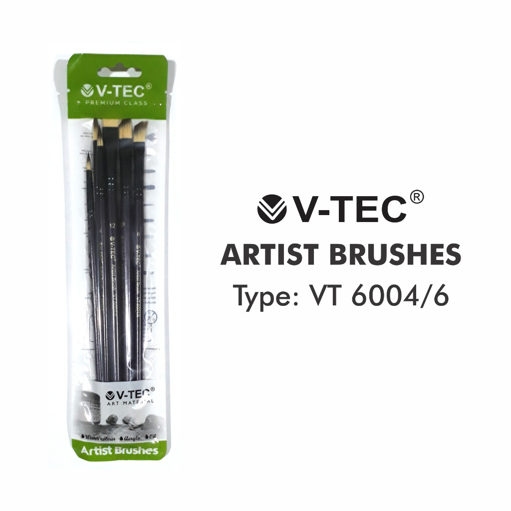 

V-TEC ARTIST BRUSHES VT-6004/6