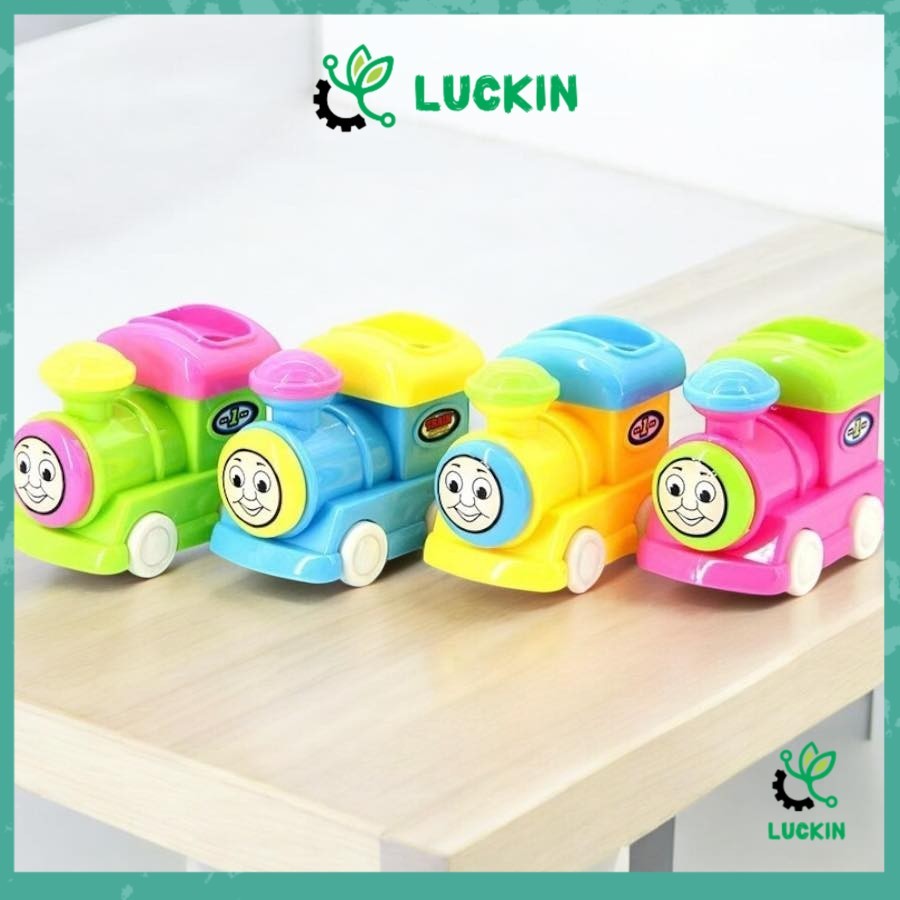 

RAUTAN Pensil DIY Mini Train lucu / serutan pencil sharpener DIY mainan edukasi anak / DIY Pensil Shapper Motif Kerata Api Anak Sekolah Hadiah Lucu