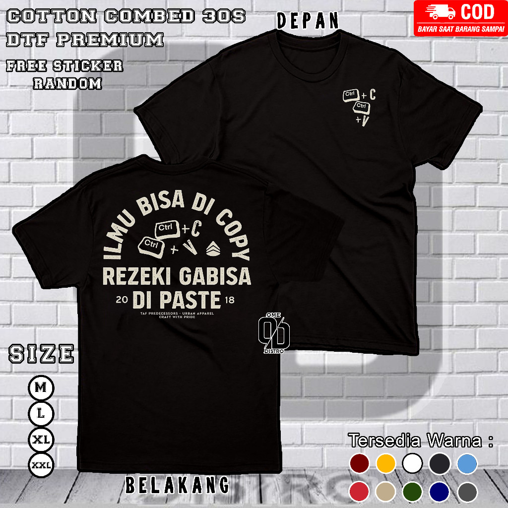 Baju Kaos Predecessors Teecopycat Tshirt Premium