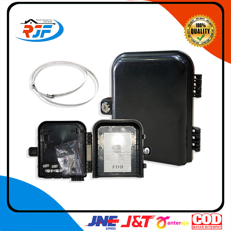 ODP 8 CORE MODEL BOX KOSONGAN HITAM