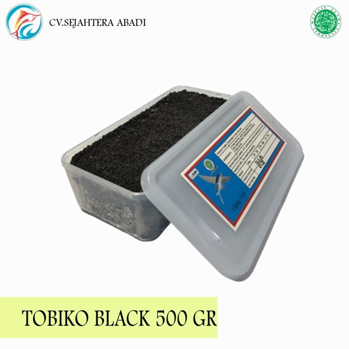

Tobiko Black Caviar 500gram